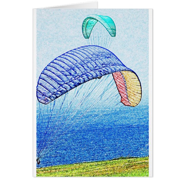 Montée de parapentisme (Devant)