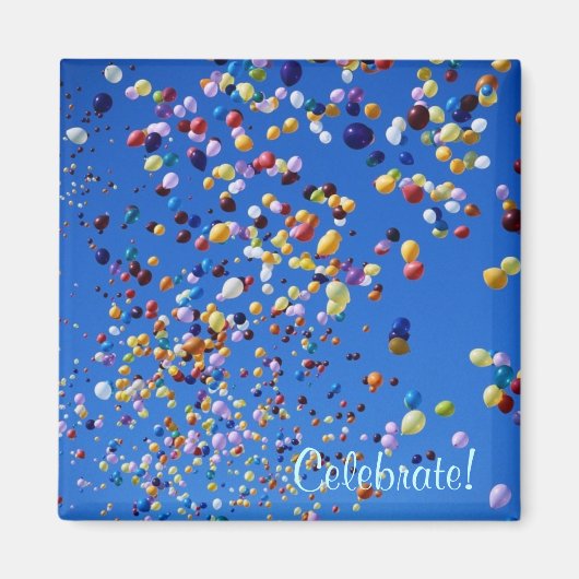 Montée des ballons - Magnet (Devant)