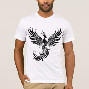 Montée du Phoenix - T-shirt d'oiseau mythique
