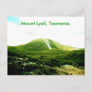 Monteer Lyall, Tasmania. Briefkaart