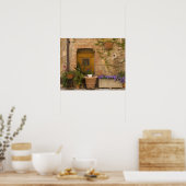 Montefollonico, Val d'Orcia, provincie Siena, 2 Poster (Keuken)