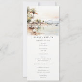 Montego Bay Jamaïque Programme de mariage paysager (Devant)