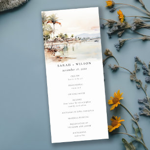Montego Bay Jamaïque Programme de mariage paysager