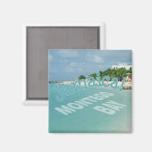 Montego Bay Jamaïque Voyage Photo Souvenir Magnet (Recto/Verso)