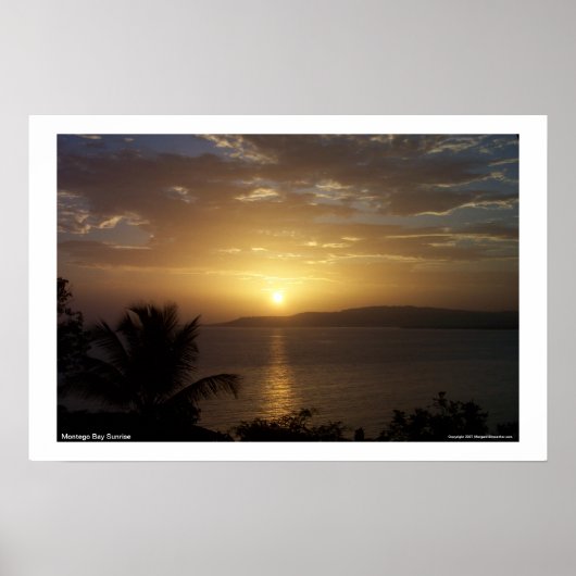 Montego Bay Sunrise Poster (Voorkant)