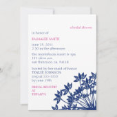 MONTELUCIA Uitnodiging-fuchsia n2vy Kaart (Voorkant)