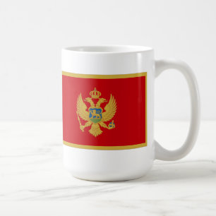 Montenegrijnse vlag koffiemok