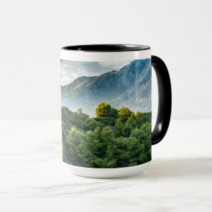 Montenegro Berg- en Zee Landschap Mok