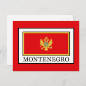 Montenegro Briefkaart (Voorkant / Achterkant)
