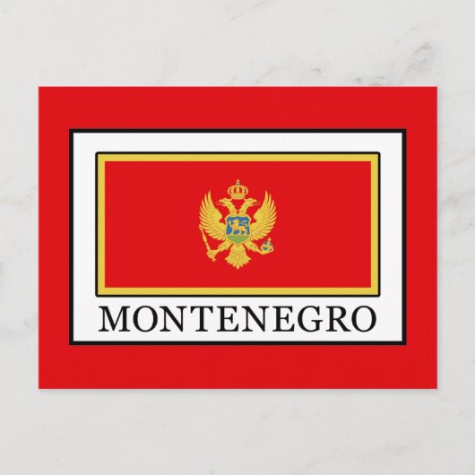 Montenegro Briefkaart (Voorkant)