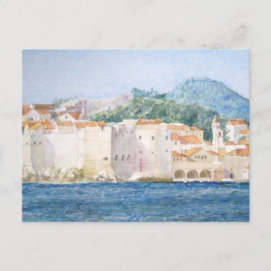 Montenegro Budva Briefkaart (Voorkant)
