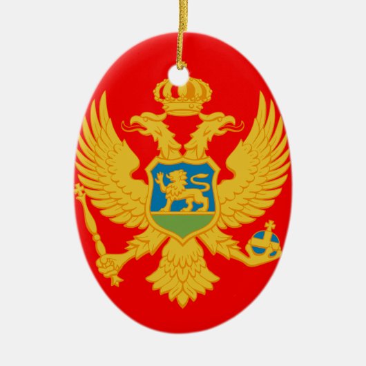 Montenegro Keramisch Ornament (Voorkant)