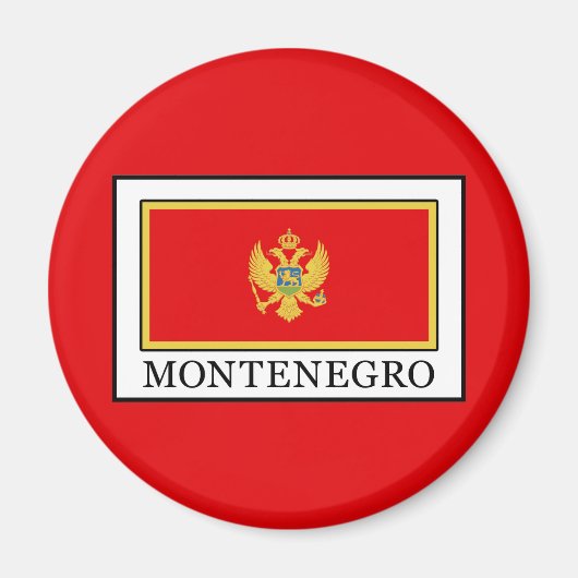 Montenegro Magneet (Voorkant)