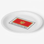Montenegro Papieren Bordje (Gekanteld)