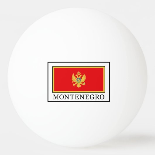 Montenegro Pingpongballen (Voorkant)