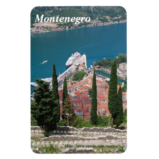 Montenegro Premium magneet (Verticaal)
