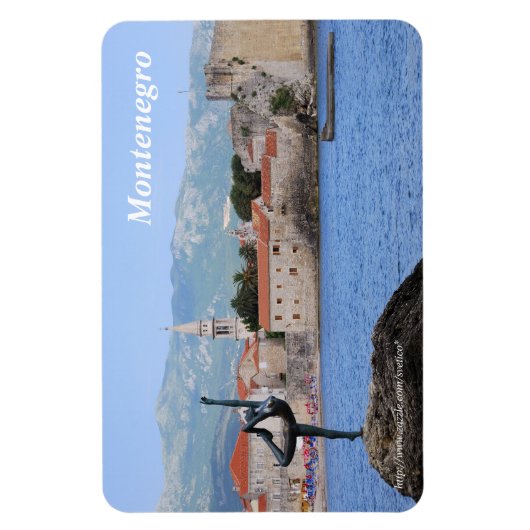 Monténégro Premium Magnet (Vertical)