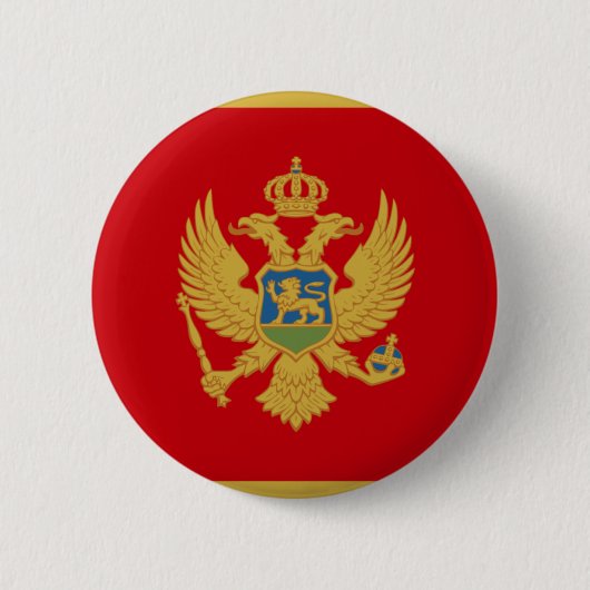 Montenegro Ronde Button 5,7 Cm (Voorkant)