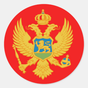 Montenegro Ronde Sticker