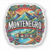 Montenegro Sticker (Voorkant)