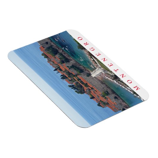 Montenegro Sveti Stefan panoramische uitzicht magn Magneet (Rechterzijde)