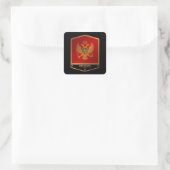 Montenegro Vierkante Sticker (Tas)
