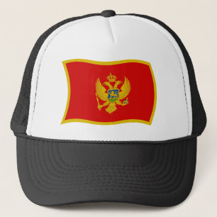 Montenegro Vlag Hoed Trucker Pet