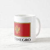 Montenegro vlag koffiemok (Voorkant rechts)