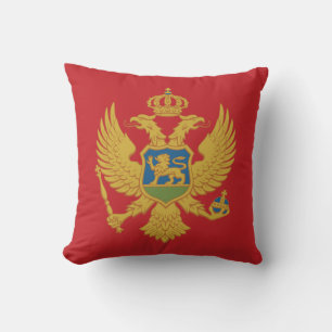 Montenegro vlag kussen