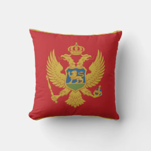 Montenegro vlag kussen