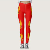 Montenegro vlag leggings (Voorkant)