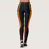 Montenegro vlag leggings (Achterkant)