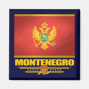 Montenegro vlag magneet