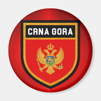 Montenegro vlag magneet