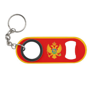 Montenegro Vlag Mini Flessenopener
