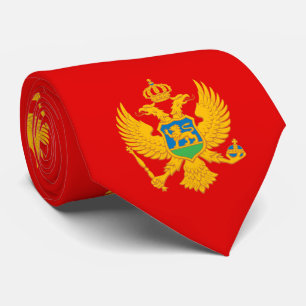 Montenegro vlag stropdas