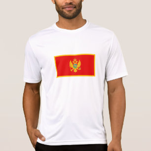 Montenegro vlag t-shirt