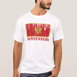 Montenegro vlag t-shirt