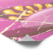 Montenegro -vliegposter poster (Hoek)