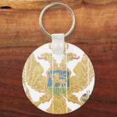 Montenegro wapenstilstand sleutelhanger (Voorkant)