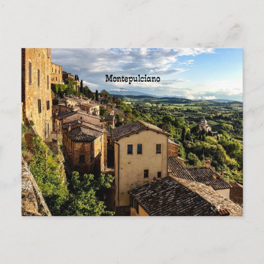 Montepulciano, Toscana, Italië Briefkaart (Voorkant)