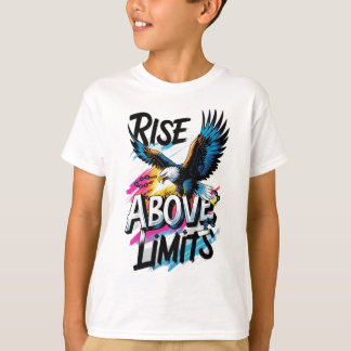 Monter au-dessus des limites T-shirt d'aigle