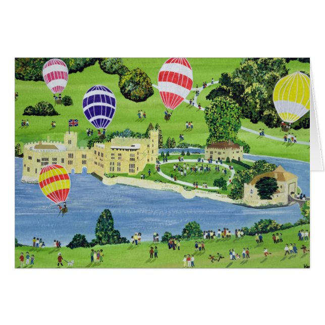 Monter en ballon chez Leeds Castle (Devant horizontal)