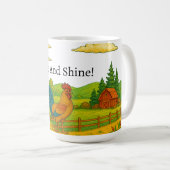 Monter Et Briller La Mug De Café Du Coq (Devant droit)