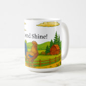 Monter Et Briller La Mug De Café Du Coq (Devant droit)