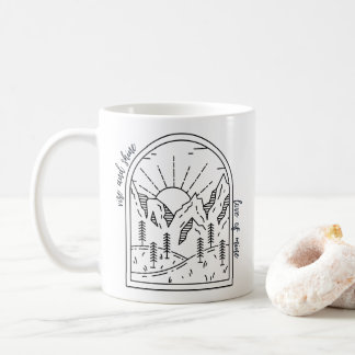 Monter et briller, l'amour du mien (b) Mug de café