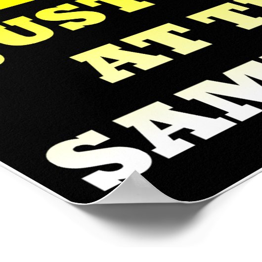 Monter et briller Poster drôle (Coin)