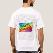 "Monter le volume" un t-shirt explosif (Dos)