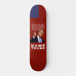 Monter Trump 2020 illustration Skateboard