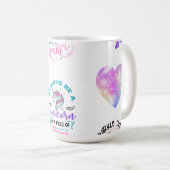 Monter une Unicorne Mug (Devant droit)